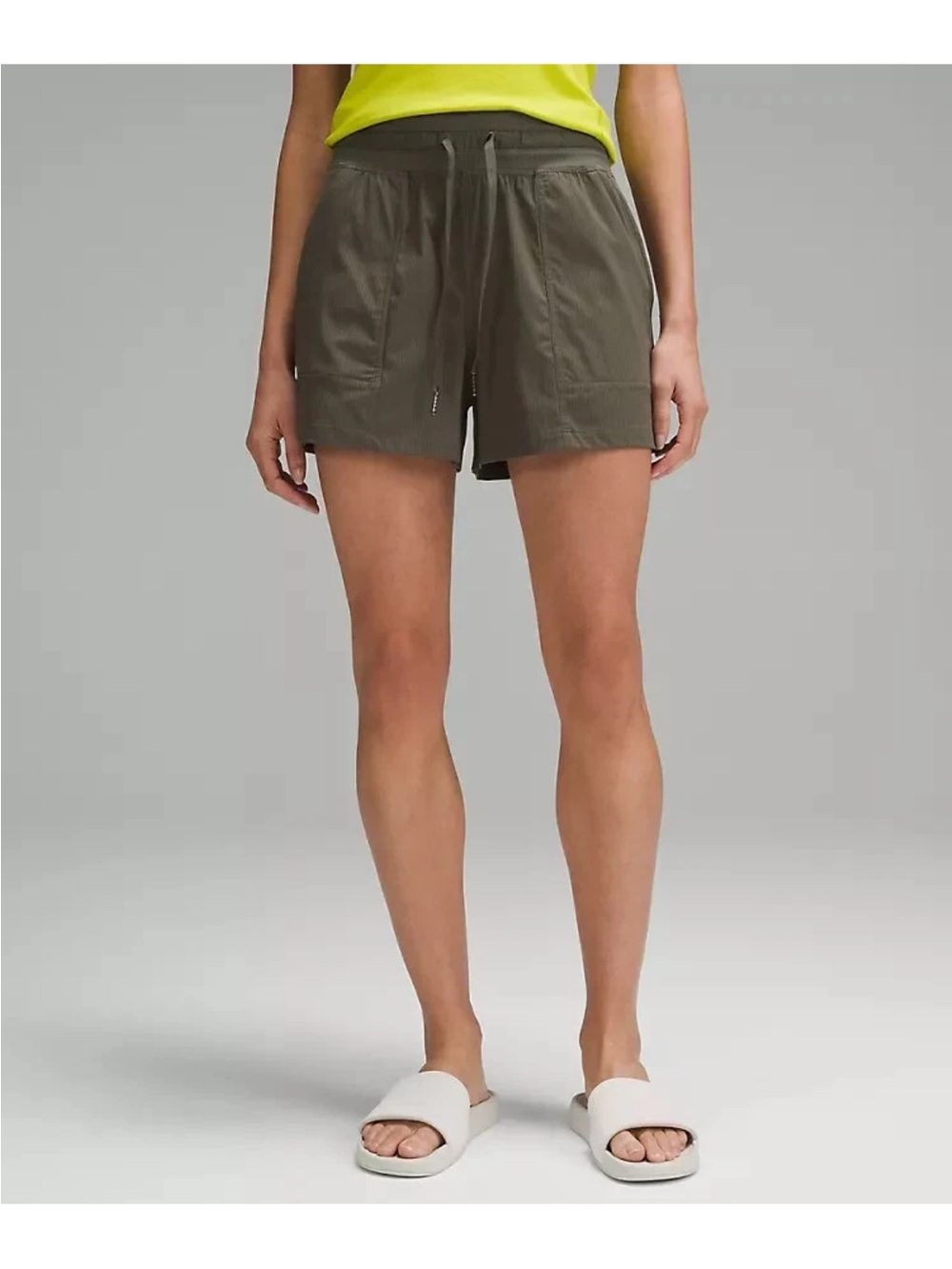 lululemon athletica Olive Green Athletic Shorts